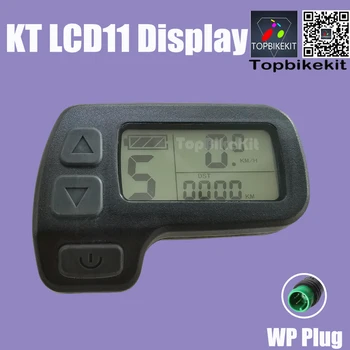 Мини-KT LCD11 Дисплей Ebike Meter с 5 контактами Julet WP plug или SM Plug 24V/36V/48V KT-LCD11 Для KT Controller Kit Ebike Parts