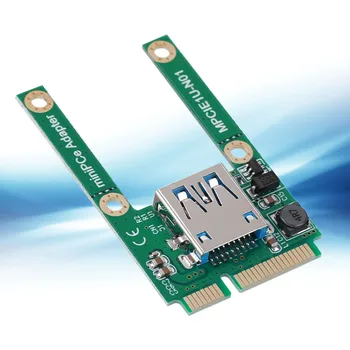 Новая карта преобразования mSATA в USB Mini PCI-E Адаптер расширения USB2.0 mPCI-E