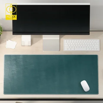 Однотонный суперпоглощающий коврик для мыши, классические коврики зеленого дизайна, клавиатура, настольный нескользящий коврик, Офисный резиновый материал, декоративный