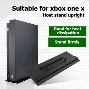 Держатель основания игровой консоли Пылезащитный Переносной декор для Xbox One X Scorpio Вертикальный кронштейн Охлаждающая подставка