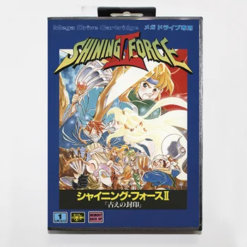 Игровая карта Shining ForceII с розничной коробкой 16bit MD Cart для Sega Mega Drive/Genesis System