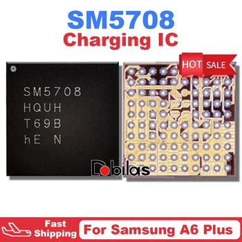 10шт SM5708 для Samsung Galaxy A6 Plus A6 + 2018 USB зарядное устройство IC Зарядка IC BGA Интегральные схемы Чипсет чип