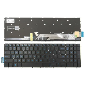Новая клавиатура для ноутбука Dell G3-3579 3779 G5-5587 G7-7588 серии 15 Gaming с синей подсветкой США