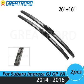Гибридные щетки передних стеклоочистителей для Subaru Impreza GJ GP VA 2014 2015 2016 Лобовое стекло Переднее стекло 26 