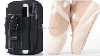 по DHL 100шт новая сумка для мобильного телефона с ударом 1000D, инструмент, поясная сумка на молнии для охоты на открытом воздухе + танцевальная обувь