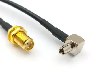 20шт/50шт кабель RG174 с разъемом SMA от штекера ts9 к штекеру