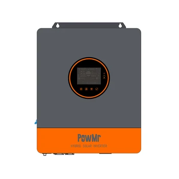 PowMr Новый продукт 5000w 48V Инверторное зарядное устройство MPPT 110/120 В Чистый Синусоидальный Солнечный инвертор Гибридный Солнечный инвертор