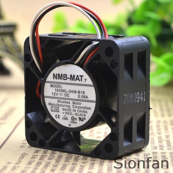 Для NMB-MAT 1608KL-04W-B19 4 см 4020 DC 12V 0.06A Переключатель охлаждающего вентилятора Работает в тестовом режиме