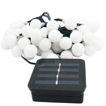SZYOUMY Solar Power Led Ball Xmas Lights 30 50 LED Globe String Lights Солнечный Светодиодный Декоративный Свет Для Вечеринки В саду на открытом воздухе