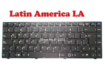 Клавиатура для ноутбука Shuttle E14 MP-11J78LA-F5163 82R-14D240-4085 11J7F5163LAL-D Латинская Америка LA Без Рамки Черный Новый