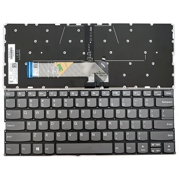 Новая клавиатура для ноутбука Lenovo ThinkBook 13s-IWL 13s-IML 14s-IML 14s-IWL 14-IML 14-IIL Темно-серая С подсветкой