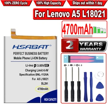 Аккумулятор HSABAT 4700 мАч BL291 для Lenovo A5 L18011