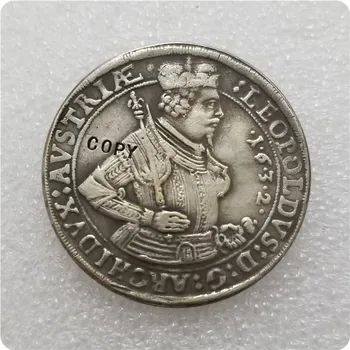 АВСТРИЯ 1 талер 1632 Копия монеты памятные монеты-копии монет медали монеты предметы коллекционирования