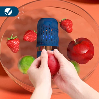 Портативная стиральная машина для фруктов и овощей, USB бытовой очиститель для риса и мяса