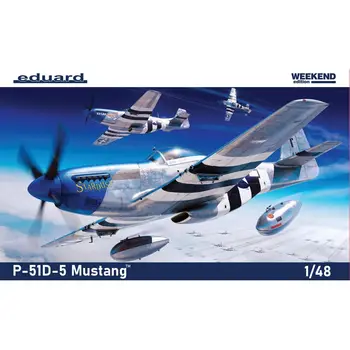 Eduard 84172 1/48 P-51D-5 Mustang - Weekend Edition - Комплект масштабной модели