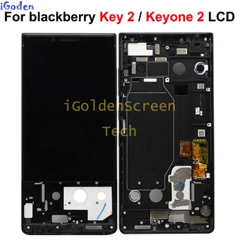 100% Протестировано для BlackBerry KEYone 2 ЖК-дисплей с сенсорным экраном, дигитайзер в сборе, замена для blackberry Keytwo