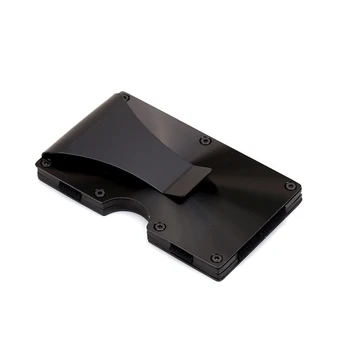 НОВЫЙ алюминиевый держатель для карт RFID-держатель кредитной карты с автоматическим подключением банковской карты Смарт-быстросъемный кошелек
