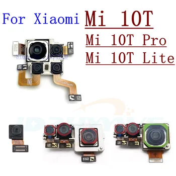 Для Xiaomi Mi 10T Pro Lite 5G Оригинальный вид сзади для селфи, маленький модуль камеры заднего вида, Гибкая Фронтальная замена Запасных частей