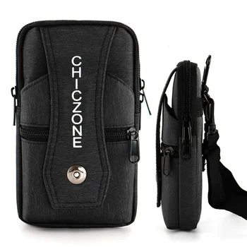Водонепроницаемая женская поясная сумка-кошелек, многослойный открытый пакет с поясом, мужская сумка для телефона, кошельки унисекс