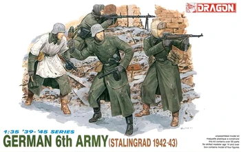 Дракон 6017 1/35 немецкой 6-й армии Сталингард 1942-43 гг.