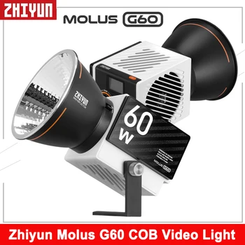 ZHIYUN MOLUS G60 60W Pocket COB LED Video Light Переносное Портативное Приложение Для Управления Освещением для Фотосъемки в Студии / на открытом воздухе Youtube