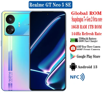 Глобальная Встроенная память Realme GT Neo 5 SE Смартфон 6,74 