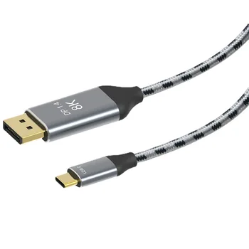 Type C Turn Large DP 8K@60Hz1.4 Версия USB3.1 Подходит для видеокабеля Apple Notebook HD