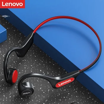 Lenovo X3Pro Беспроводная Bluetooth-гарнитура с костной проводимостью 5.0, спортивные наушники с задним подзаводом, водонепроницаемый звук HIFI, без микрофона в ухе