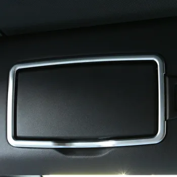Рамка Переднего Косметического Зеркала Автомобиля, Декоративная Накладка, 2шт ABS Для Mercedes Benz A B C E Class GLC ML GLE GLA CLA