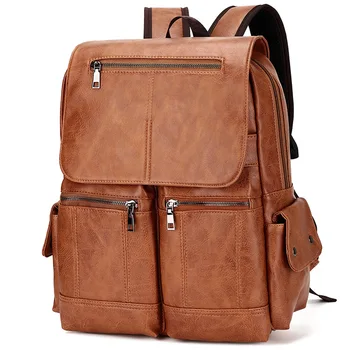 Новая сумка Tilorraine, корейская модная сумка из искусственной кожи, простая деловая мужская школьная сумка, сумка для компьютера, рюкзаки для ноутбуков