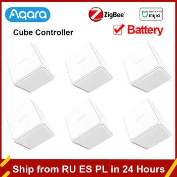 Контроллер Умного Дома Aqara Magic Cube ZigBee Версии 6 Для управления действиями устройства 