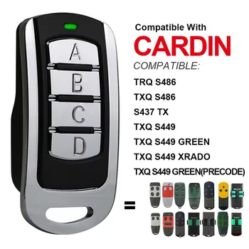 Для CARDIN Пульт Дистанционного Управления S449 S435 S486 S476TX2 TXQ Открыватель Гаражных Ворот CARDIN 433,92 868 МГц Контроллер Ворот Подвижный Кодовый Клон