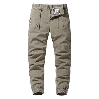 Мужские летние брюки-карго однотонного цвета с несколькими карманами, стрейчевые однотонные брюки для мальчика 12, теплые и подарочные для мальчика