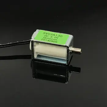 Мини-нормально открытый Электромагнитный Воздушный клапан постоянного тока 3 В Электронный монитор артериального давления, управляющий сфигмоманометром Выпускной клапан