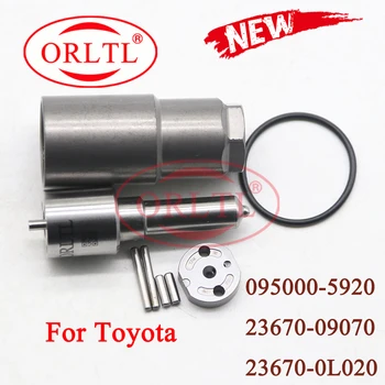 ORLTL 23670-0L020 Комплекты Для Ремонта Дизельных Форсунок Форсунка DLLA155P863 Клапанная Пластина 23670-0L020 для Toyota Hiace Hilux 095000-5921