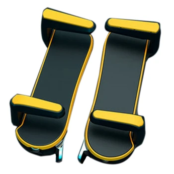 Шестипальцевый контроллер для iPad PUBG с регулируемой емкостью Триггера для мобильных игр Кнопка L1R1 Рукоятка джойстика геймпада желтого цвета